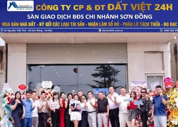 Tưng bừng khai trương sàn giao dịch bất động sản chi nhánh Sơn Đồng
