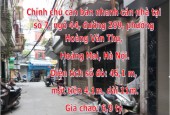 Chính chủ cần bán nhanh căn nhà tại số 7, ngõ 44, đường 299, phường Hoàng Văn Thụ, Quận Hoàng Mai, Hà Nội.