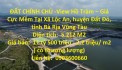 ĐẤT CHÍNH CHỦ -View Hồ Tràm – Giá Cực Mềm Tại  Bà Rịa Vũng Tàu