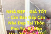 NHÀ ĐẸP - GIÁ TỐT - Cần Bán Gấp Căn Nhà Đẹp Tại Thôn Phù Trì, Xã Kim Hoa, Mê Linh, Hà Nội