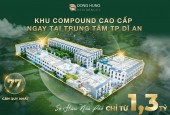 Nhà Phố Đông Hưng - Tp DĩAn - Chỉ cách Thủ Đức vài km mà thôi - nhà xây mới đẹp