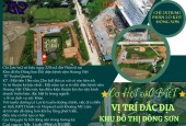 Chỉ 2xtr/m2 sở hữu ngay 220 m2 đất Phân lô tại 
Khu đô thị Đông Sơn Đối diện bệnh viện Hoàng Việt