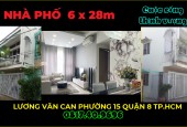 Nhà phố rẻ 6 x 28m Lương Văn Can, Quận 8, Hồ Chí Minh