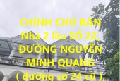 CHÍNH CHỦ BÁN Nhà 2 lầu mặt tiền đường Nguyễn Minh Quang, KDC An Khánh ( Thới Nhựt 1 )