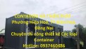 CONTAINER HÀ THIÊN PHÁT - Phường Hiệp Hoà, TP Biên Hoà, Đồng Nai