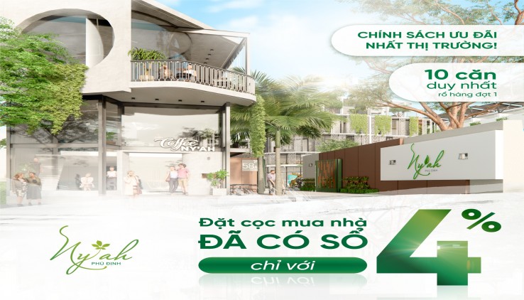 Bán nhà phố khu compound biệt lập Ny'Ah Phú Định, Quận 8