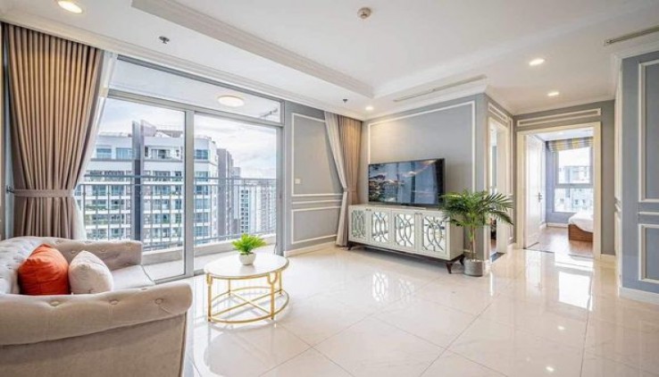 Bán căn hộ 2 phòng ngủ Vinhomes Central Park nội thất decor cao cấp