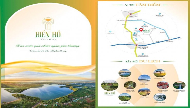VILLAGE BIỂN HỒ CƠ HỘI ĐẦU TƯ 1 VỐN 4 LỜI CHO KHÁCH HÀNG