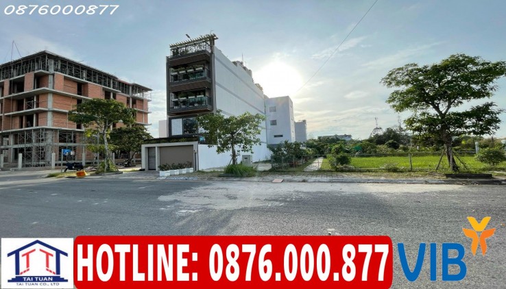 VIB phát mãi lô đất biệt thự 1221m2  KDC Lập Phúc Nhà Bè. Lô góc 2MT đường 16m. Giá 49tr/m2