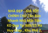 NHÀ ĐẸP - GIÁ TỐT - CHÍNH CHỦ Cần Bán Nhanh Nhà Mặt Tiền KD Đẹp Tại P.Thạnh Lộc, Quận 12