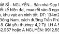 CHÍNH CHỦ Cần Bán  Căn Nhà  Vị Trí Đẹp Tại  Phường 8, TP Tuy Hòa, Tỉnh Phú Yên