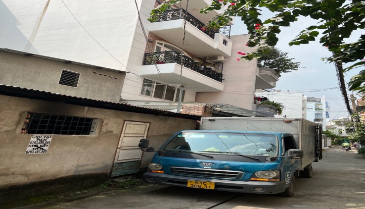 Xe hơi ngủ trong nhà, Trần Bình Trọng Bình Thạnh, 5 tầng BTCT, DT 72m2 ngang 5m, sổ A4, chỉ 10.9 tỷ