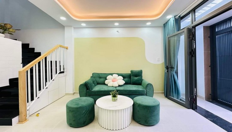 SIÊU PHẨM  GÒ VẤP - 4 TẦNG FULL NỘI THẤT- Ngay CHỢ - GIÁ 2.X TỶ BÉ XÍU