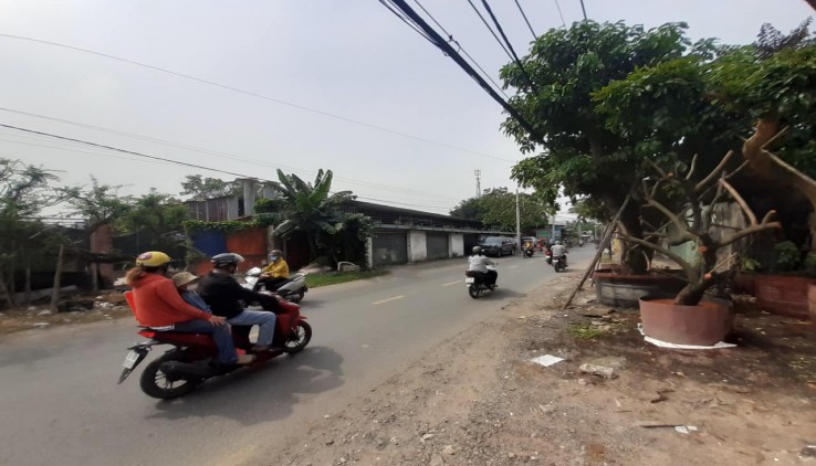 Khủng - 468m2 Đất Mặt Tiền có 4 tỷ x Thạnh Xuân Quận 12 TPHCM