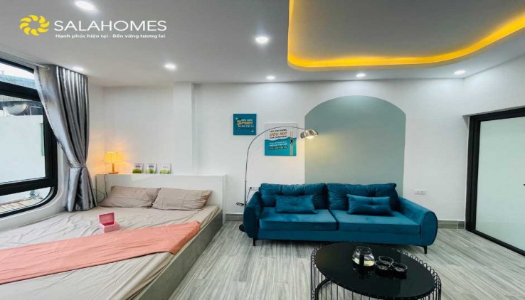 Tòa nhà Dòng Tiền phố Nam Đồng, ngõ thẳng tắp, gần hồ, 2 thoáng, 65m, 7T, 13.5 tỷ