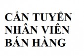 CẦN TUYỂN NHÂN VIÊN BÁN HÀNG tại 46 Vườn Lài, Tân Thành, Quận Tân Phú