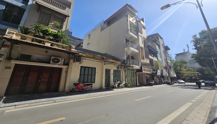 Bán mảnh Đất Vàng Trung Tâm Hai Bà Trưng, Phố Tuệ Tĩnh, 157m, Mt 7.1m. Giá 78.5 tỷ.
