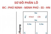 Bán gấp 78,5m2 tại Phú Minh - Minh Phú - Sóc Sơn, phù hợp đầu tư lâu dài