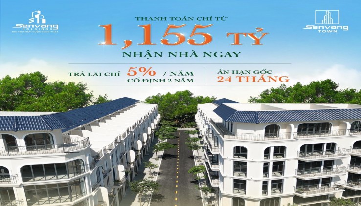 Bán nhà phố thương mại Sen Vầng Town Bình Chánh, khu sầm uất đông dân cư