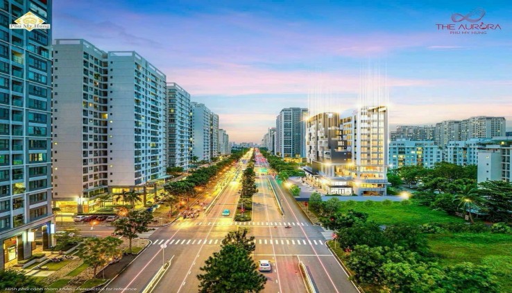 PHÚ MỸ HƯNG MỞ BÁN SHOPHOUSE THE AURORA MẶT TIỀN ĐƯỜNG NGUYỄN LƯƠNG BẰNG