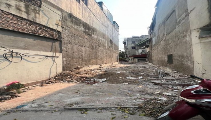 Bán đất Nguyễn Khoái 61m 2 mặt ngõ trước sau oto, kinh doanh