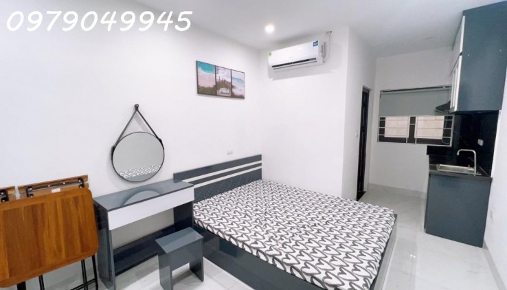 BÁN CCMN LAI XÁ-HOÀI ĐỨC 45M2X5 TẦNG, MẶT NGÕ THÔNG 8 PHÒNG KHÉP KÍN, 5.5 TỶ
