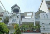 Nhà đường Phan Văn Trị diện tích chuẩn chỉnh 61m2 (4x15m) - nhà mới cứng 4 tầng - xe 7 chỗ đến nhà