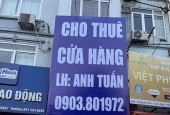Cho thuê cửa hàng/VP mặt đường ngã tư số nhà 38 Nguyễn Xiển, Thanh Xuân. Tầng 1- 30m2. 15tr/tháng