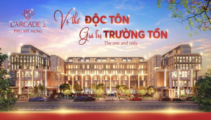 Phú Mỹ Hưng mở bán dự án Larcade ngay vị trí khu thương mại tài chính quốc tế gần trung tâm triển lãm SECC quận 7. Nhận báo giá gọi ngay 0902328695