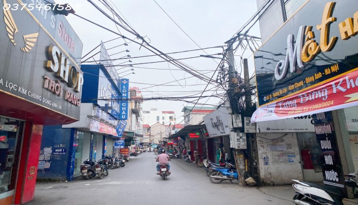 108m2 đường lớn Kim Chung gần KCN Bắc Thăng Long, kinh doanh bỏ mặc, view hồ cực đỉnh.