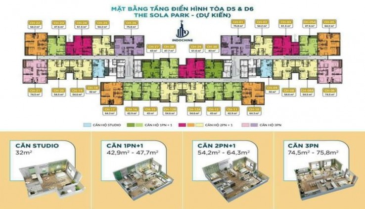 Bán 10 suất ngoại giao căn góc 2PN 2VS - 61 m2, Đông Nam, siêu đẹp dự án Trust City văn Giang