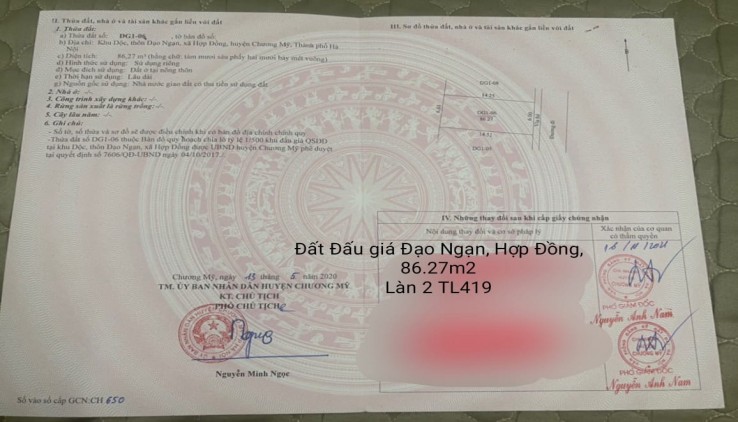 67.8m2, 2.x tỷ (x tý hon), Ngọc Hòa, tk6, Chương Mỹ, gần ngay quốc lộ 6, mặt kinh doanh các mặt hàng.