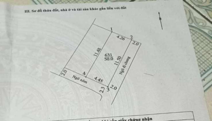 Đất 50m2, tk4, chỉ 9xx tr, Chúc Lý, Ngọc Hòa, Chương Mỹ, HN.