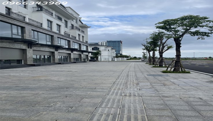 SHOPHOUSE MẶT ĐẠI LỘNAM SÔNG MÃ. CENTRAL RIVERSIDE. CK 30% + 4%. CĐT: 0966343969