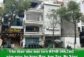 Chính chủ cho thuê nhà mặt tiền DTSD 366,7m2 nằm ngay bờ Sông Hàn, Sơn Trà, Đà Nẵng