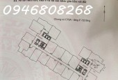 Chính chủ cần bán căn hộ chung cư CT6A – Xala, diện tích 75m2 gồm 3 phòng ngủ và 2 nhà vệ sinh, lô góc 3 mặt thoáng