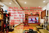 Nhà Đẹp - Giá Tốt - Chính Chủ Cần Bán Nhanh Căn Nhà vị trí tại huyện Bình Chánh, TPHCM