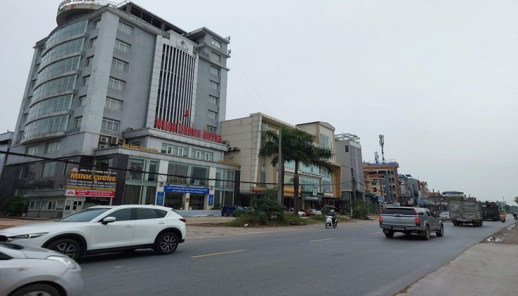 Bán 58m2 đất mặt đường QL3, full thổ cư , vị trí đắc địa nhất Đông Anh, cam kết không quy hoạch,