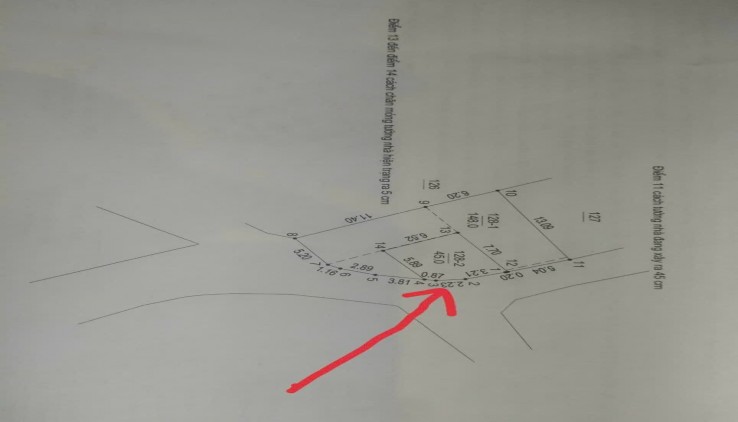 Cc cần bán gấp 45m2, 3.x tỷ (x nhỏ xíu), Phúc Thành, Biên Giang, Hà Đông, HN.