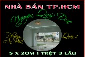 Bán rẻ nhà phố tiện kinh doanh 5 x 20m 1 trệt 3 lầu KDC An Phú Q2 TP.HCM