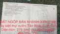 ĐẤT NGỘP BÁN NHANH 300m2 đất xây biệt thự vườn Tại  xã Tân Bình,Vĩnh Cửu, Đồng Nai