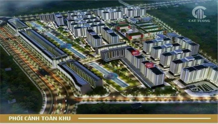 Bán shophouse 6 tầng mặt đường 42m kcn Yên Phong Samsung