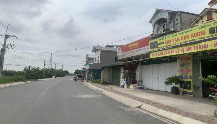 Cc gửi bán 57.6m2, mt 6m, đất đấu giá Thượng Vực Chương Mỹ, Hà Nội, đường 10m, ô tô tránh, kinh doanh