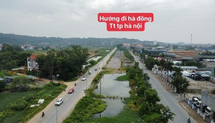 Cc Cần Thanh Khoản Sớm DT 44.2m2, chỉ 2.x tỷ, Thửa Đất Siêu VIP Dịch Vụ Tiên Phương, lô góc, giáp Ql6
