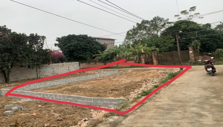 Cc gửi bán 75.2m2, nhỉnh 1.x tỷ, MT=hậu 4.60m, đất tại Tốt Động, Chương Mỹ, Hà Nội, ô tô vào