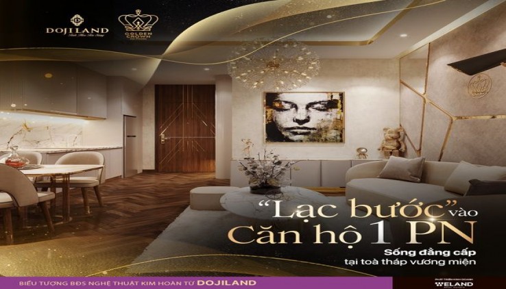 TÒA THÁP VƯƠNG MIỆN ! Golden Crown Hải Phòng - Nơi sống đẳng cấp với giá cả hợp lý!