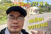 Bao Giá toàn Hóc Môn TPHCM - Bán Đất tặng Xưởng Bùi Công Trừng 1168m2 có 27 tỷ x