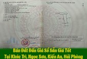 Bán Đất Đấu Giá Sổ Sẵn Giá Tốt Duy Nhất Tại Khúc Trì, Ngọc Sơn, Kiến An, Hải Phòng