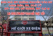 bán nhà MT đường Nguyễn Văn Cừ, Long Biên, HN, 33.5 tỷ, DT 135 m2, sổ 120m2, MT 4,8 m