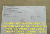 CẦN BÁN ĐẤT TẶNG NHÀ ĐẸP  TẠI  Đường Nguyễn Văn Trỗi, Phường Hiệp Thành, Thủ Dầu Một, Bình Dương